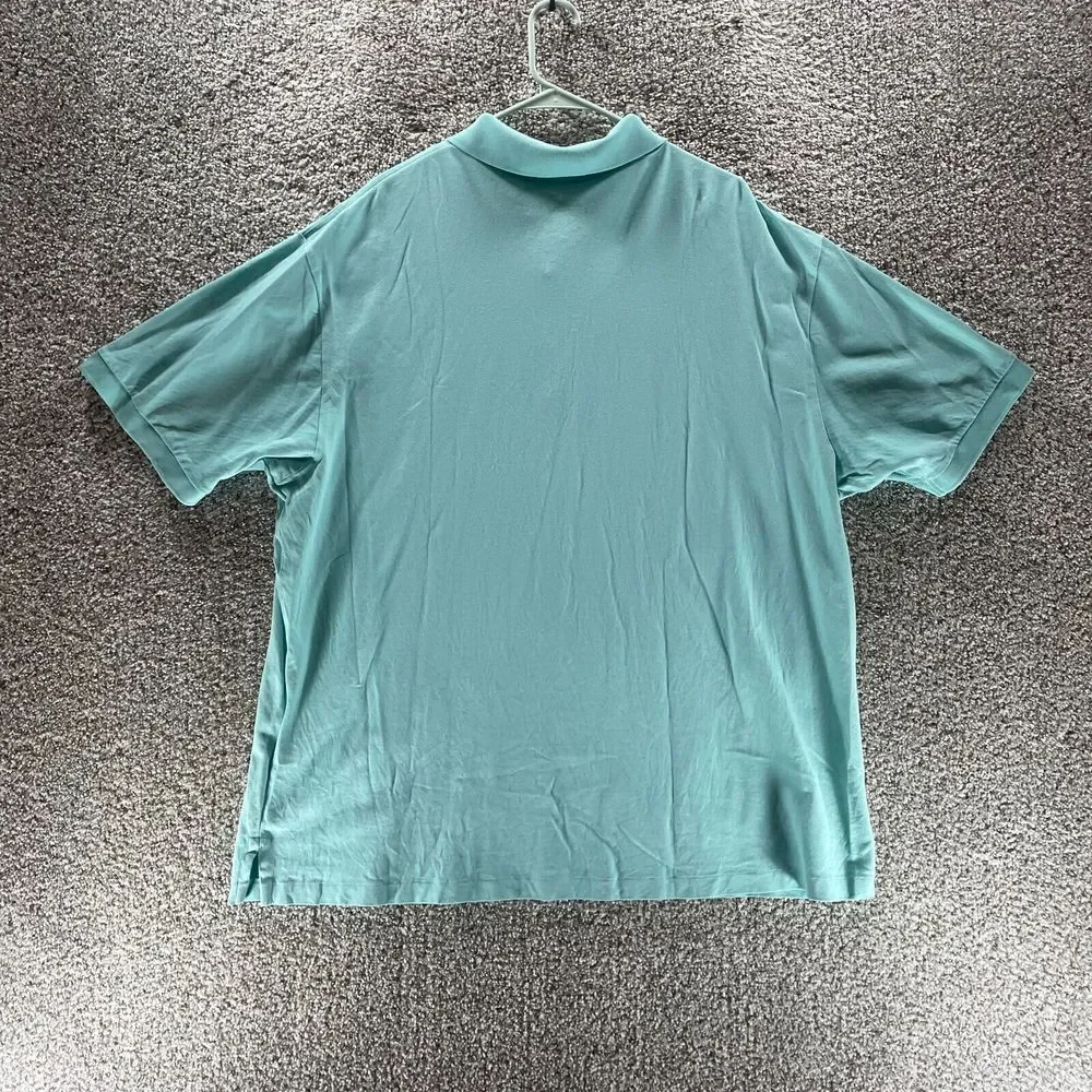 Polo Ralph Lauren Polo Shirt Adult 2XB Blue Short Sleeve Cotton Casual Pony Mens